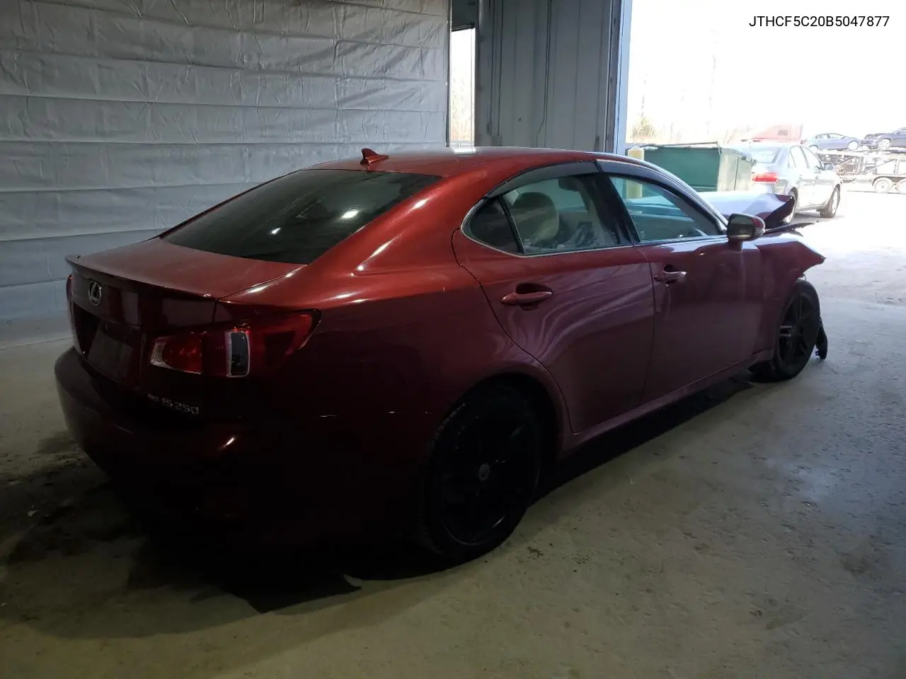 2011 Lexus Is 250 VIN: JTHCF5C20B5047877 Lot: 50927545