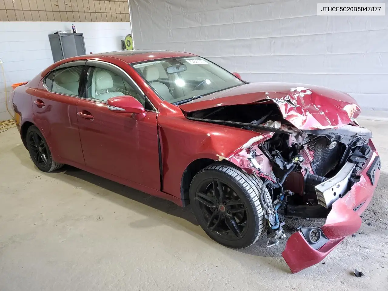 2011 Lexus Is 250 VIN: JTHCF5C20B5047877 Lot: 50927545