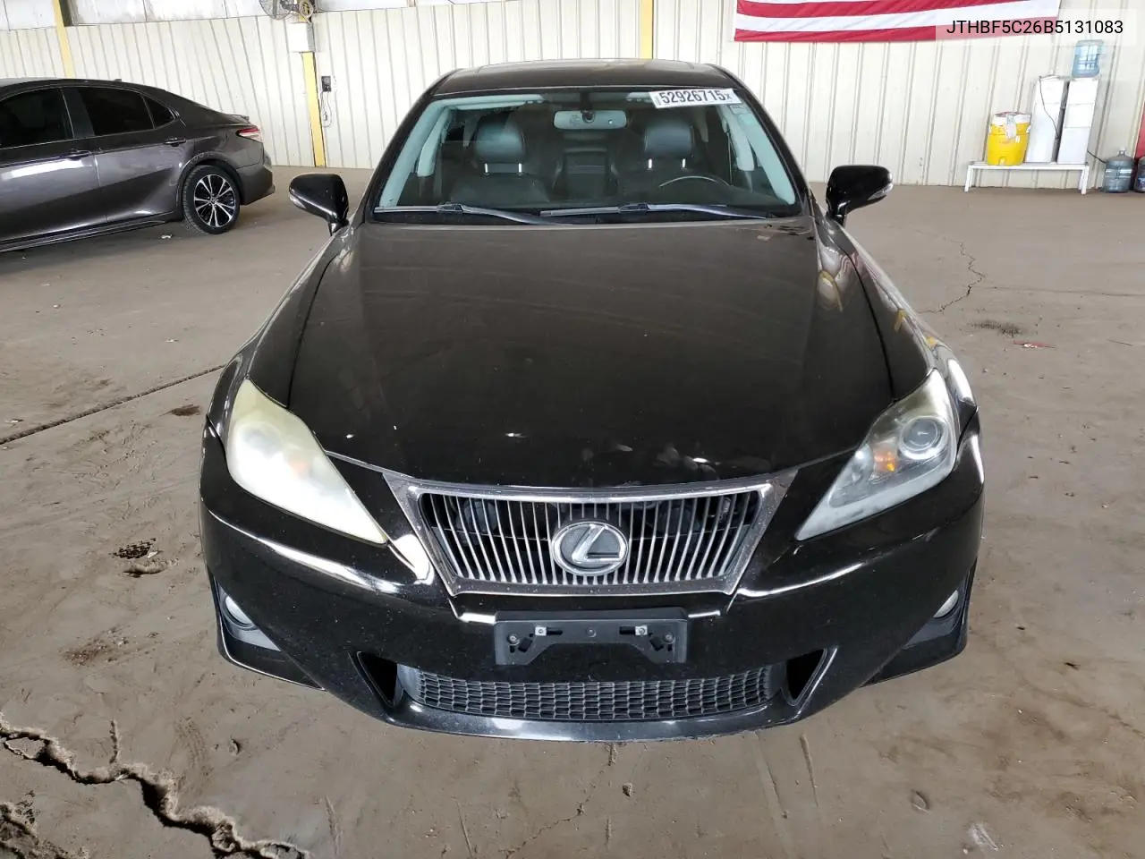 2011 Lexus Is 250 VIN: JTHBF5C26B5131083 Lot: 52926715
