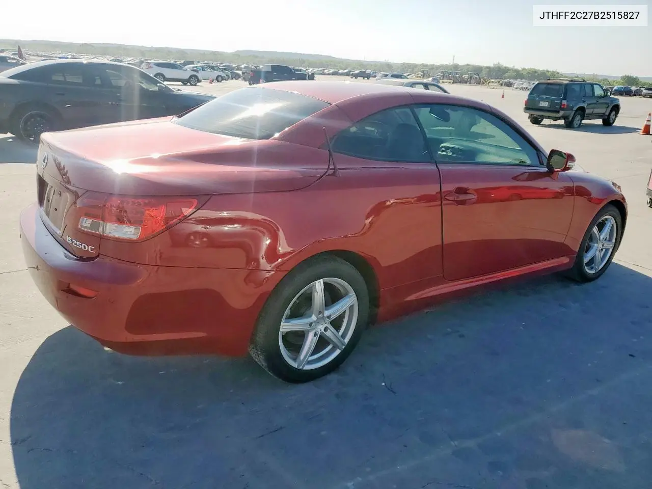 2011 Lexus Is 250 VIN: JTHFF2C27B2515827 Lot: 53033705
