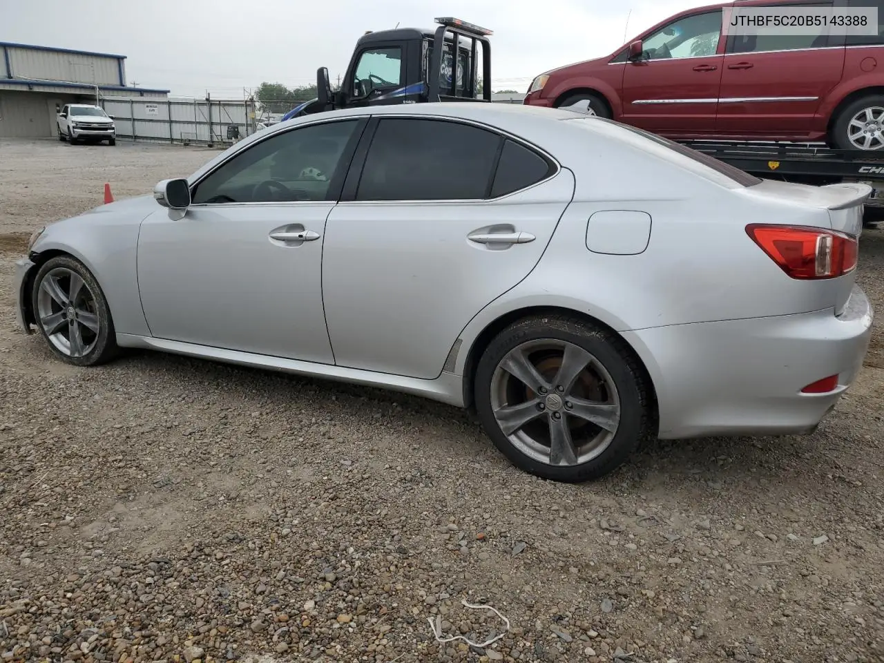 2011 Lexus Is 250 VIN: JTHBF5C20B5143388 Lot: 55576555