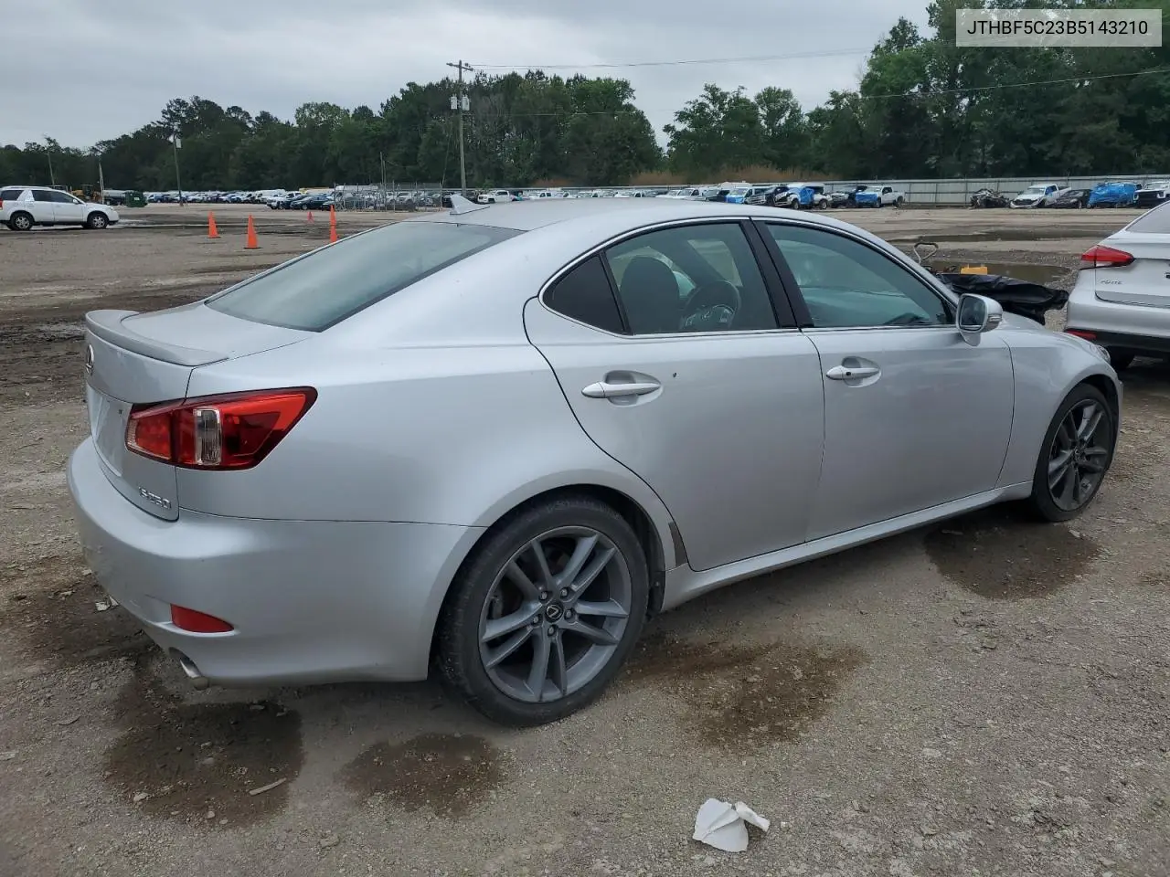 2011 Lexus Is 250 VIN: JTHBF5C23B5143210 Lot: 55988735