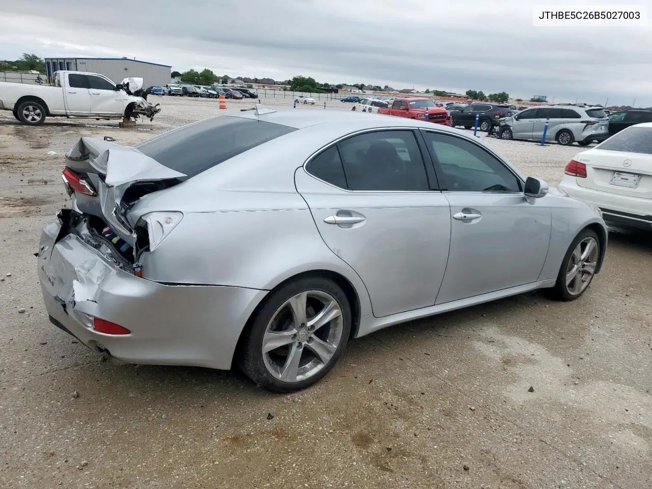 2011 Lexus Is 350 VIN: JTHBE5C26B5027003 Lot: 55992415