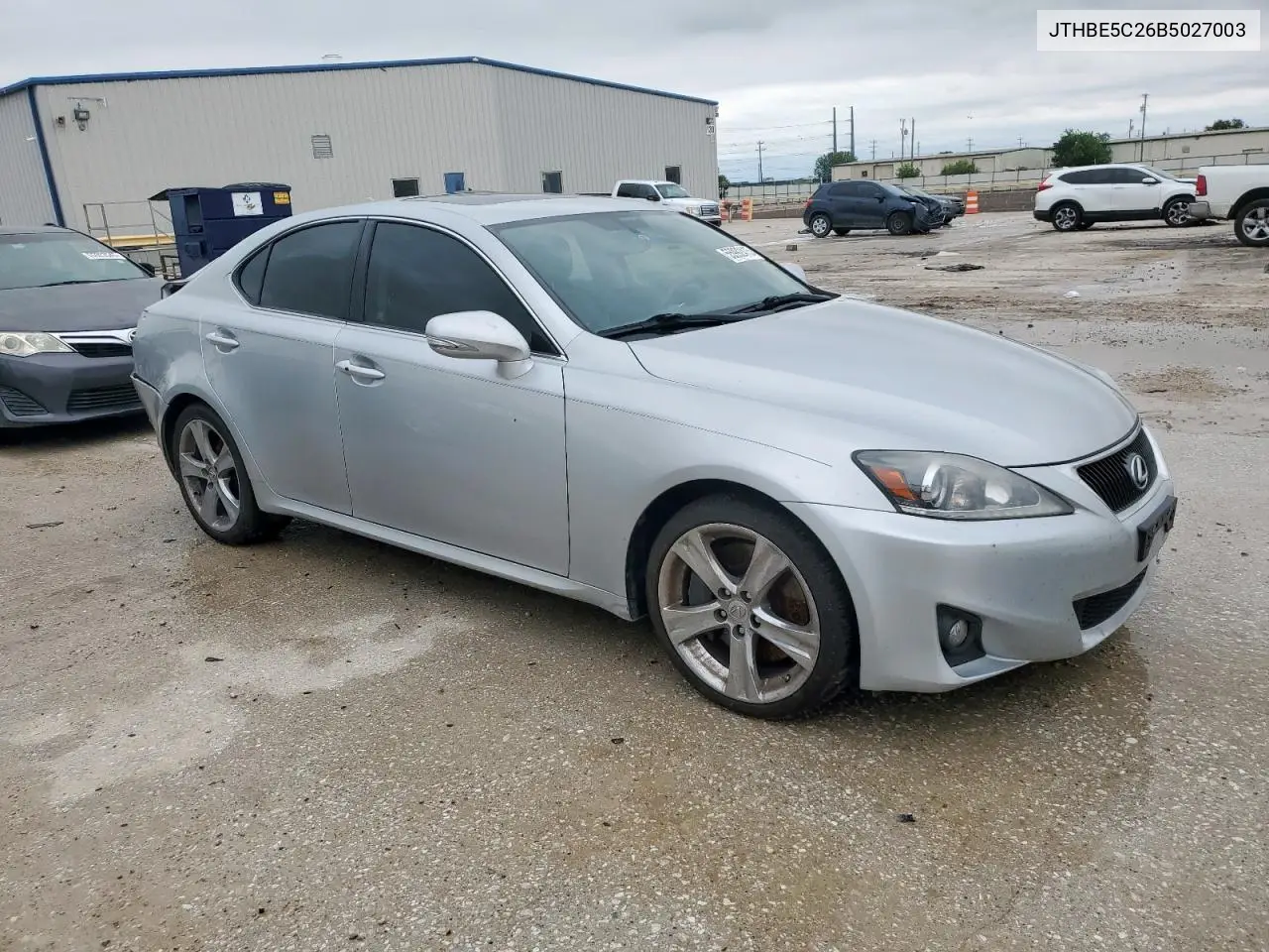 2011 Lexus Is 350 VIN: JTHBE5C26B5027003 Lot: 55992415