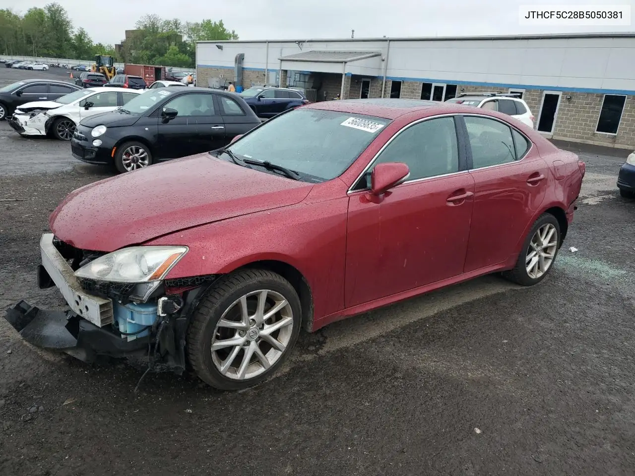 2011 Lexus Is 250 VIN: JTHCF5C28B5050381 Lot: 56009835