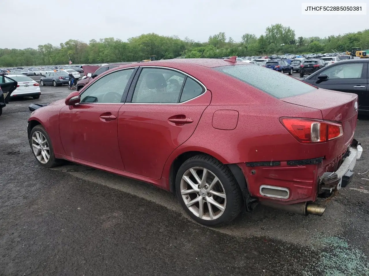 2011 Lexus Is 250 VIN: JTHCF5C28B5050381 Lot: 56009835