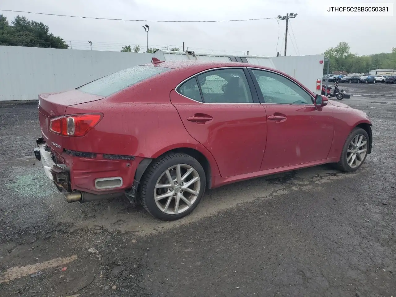 2011 Lexus Is 250 VIN: JTHCF5C28B5050381 Lot: 56009835