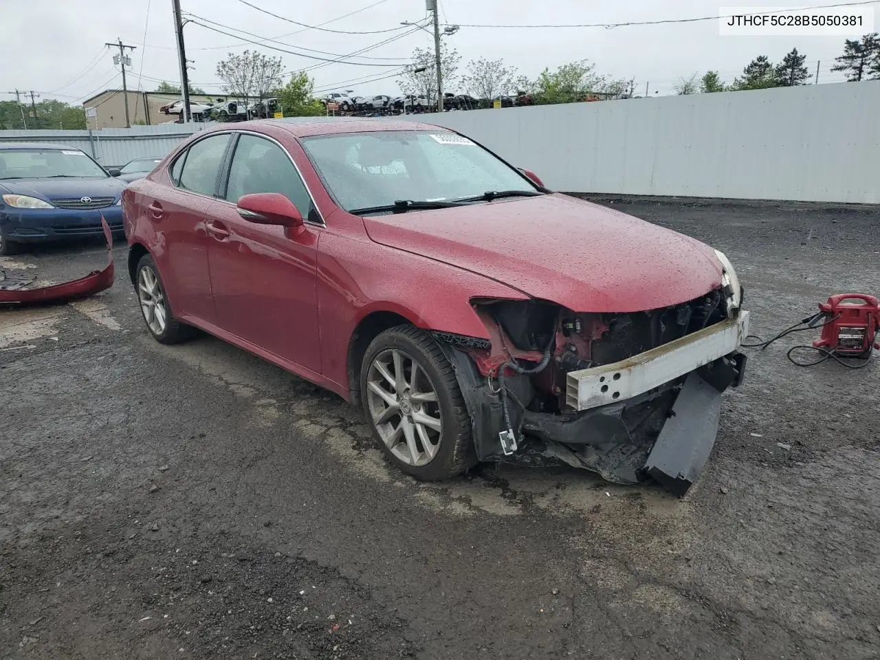 2011 Lexus Is 250 VIN: JTHCF5C28B5050381 Lot: 56009835