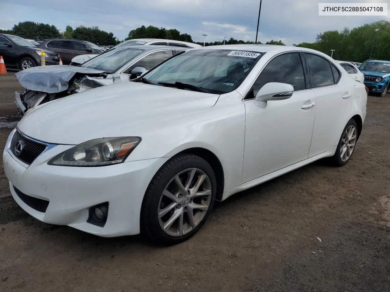 2011 Lexus Is 250 VIN: JTHCF5C28B5047108 Lot: 56041835