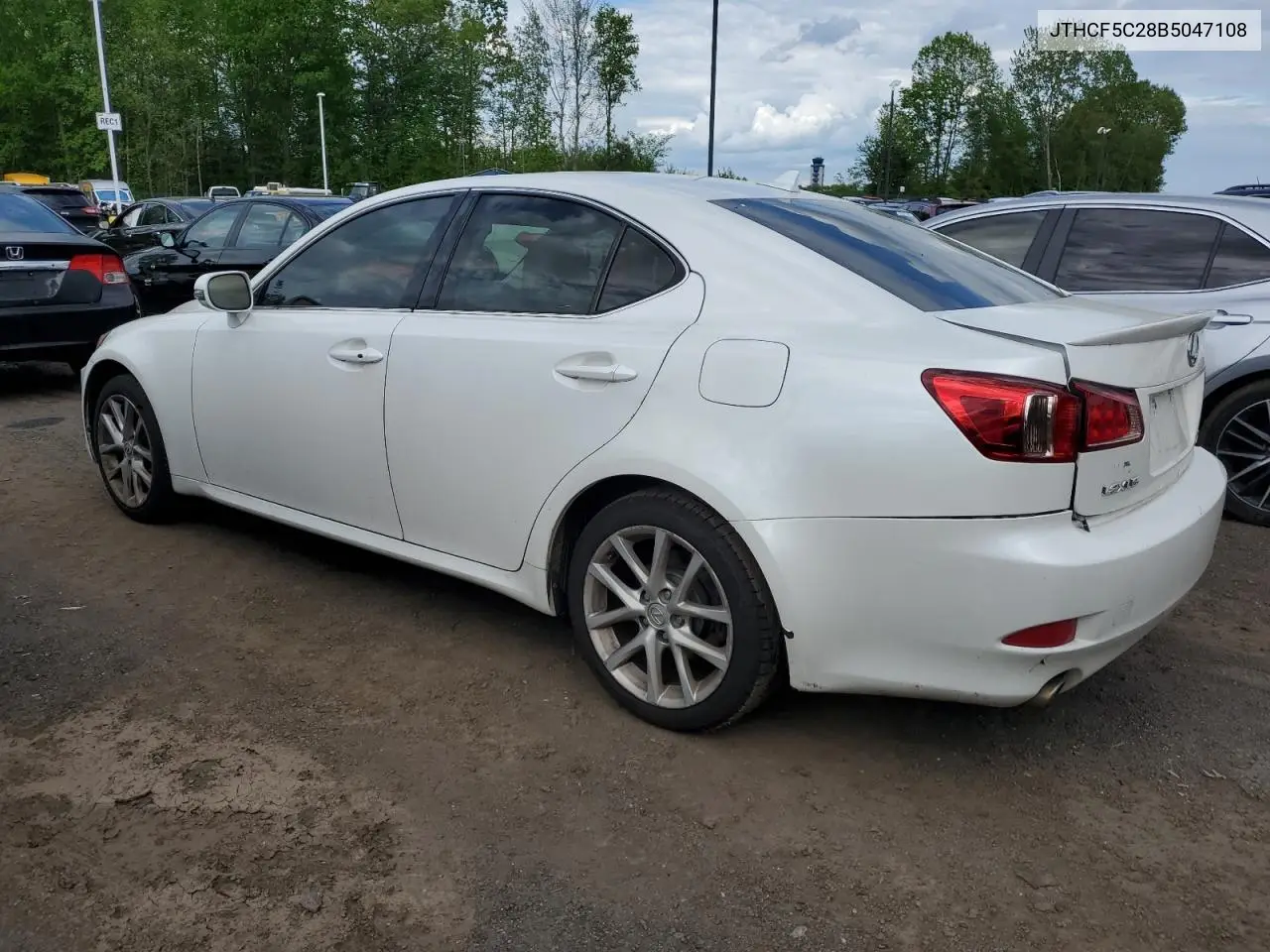 2011 Lexus Is 250 VIN: JTHCF5C28B5047108 Lot: 56041835