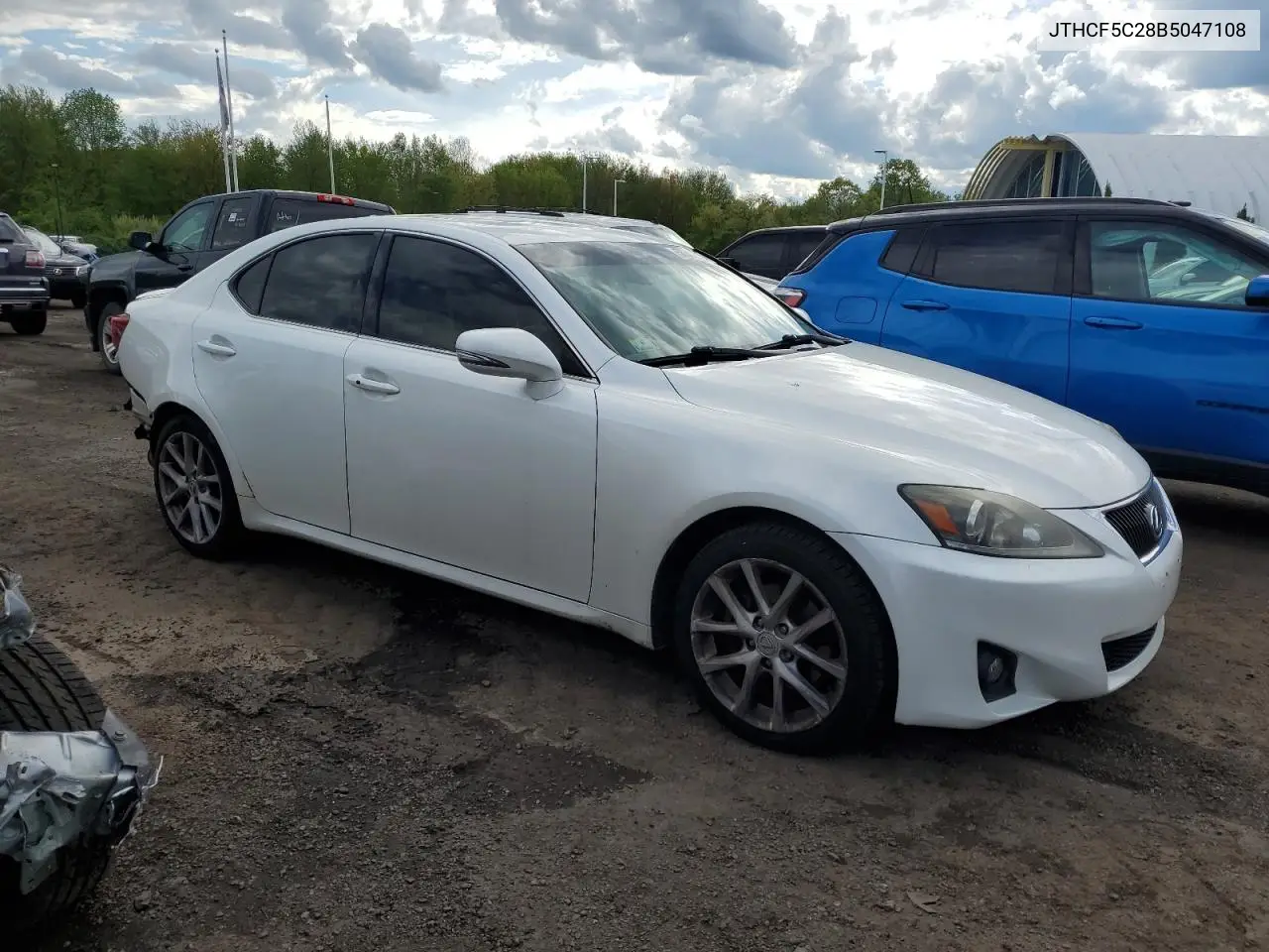 2011 Lexus Is 250 VIN: JTHCF5C28B5047108 Lot: 56041835