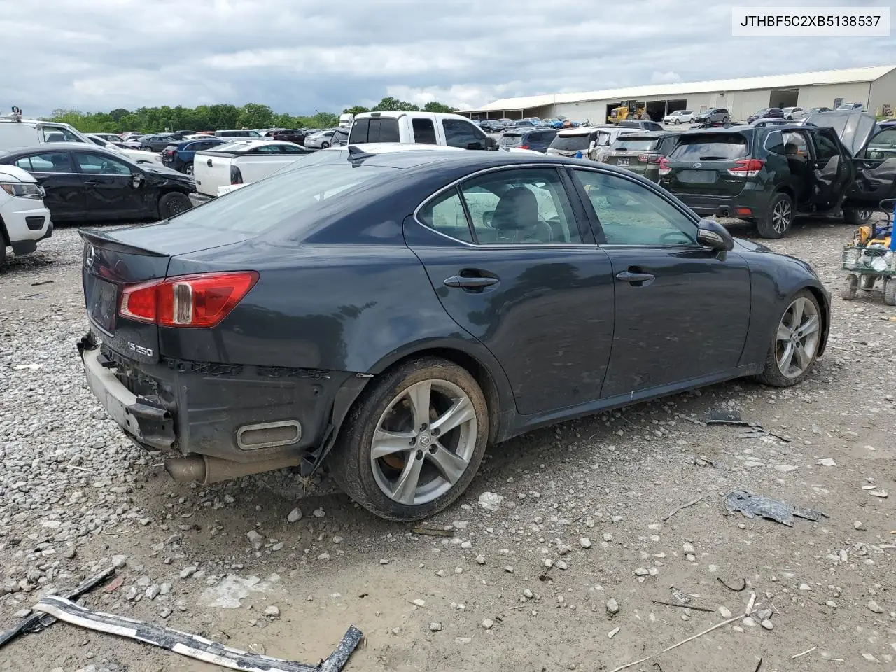 2011 Lexus Is 250 VIN: JTHBF5C2XB5138537 Lot: 56286405