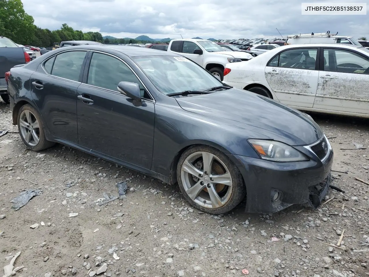 2011 Lexus Is 250 VIN: JTHBF5C2XB5138537 Lot: 56286405