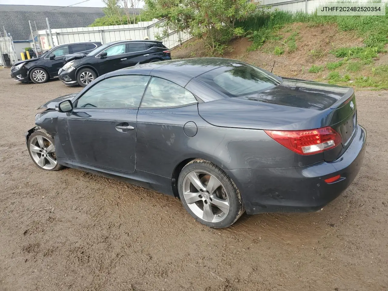 2011 Lexus Is 250 VIN: JTHFF2C24B2520354 Lot: 56833955