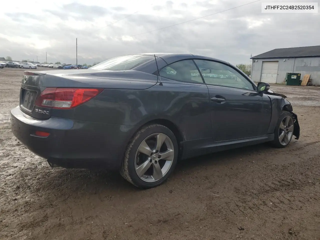 2011 Lexus Is 250 VIN: JTHFF2C24B2520354 Lot: 56833955