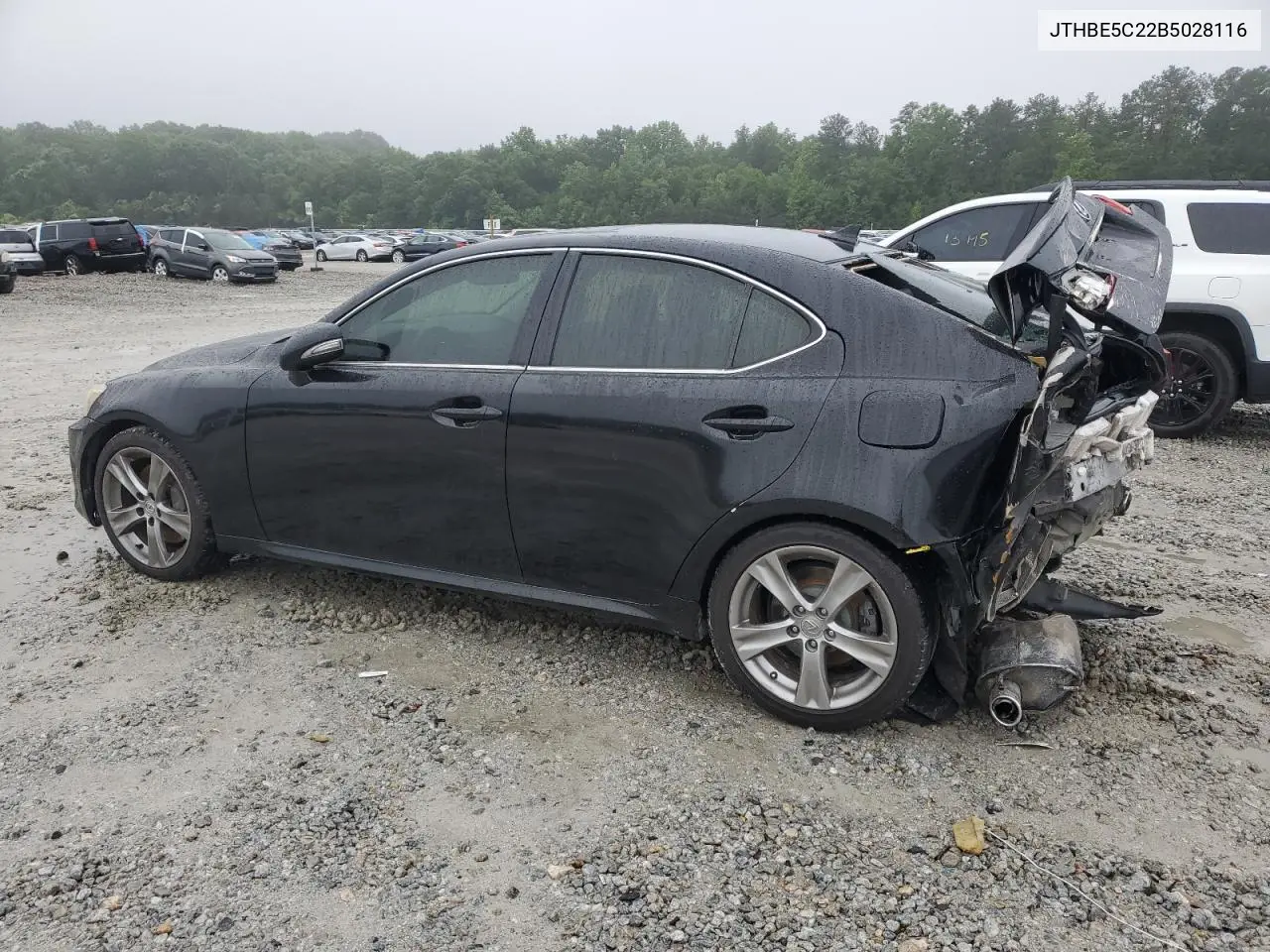 2011 Lexus Is 350 VIN: JTHBE5C22B5028116 Lot: 58629695