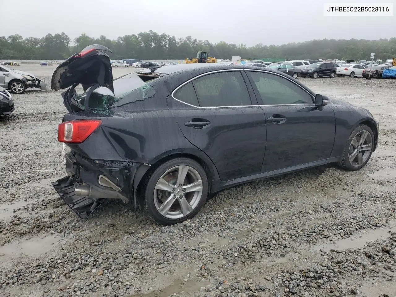 2011 Lexus Is 350 VIN: JTHBE5C22B5028116 Lot: 58629695