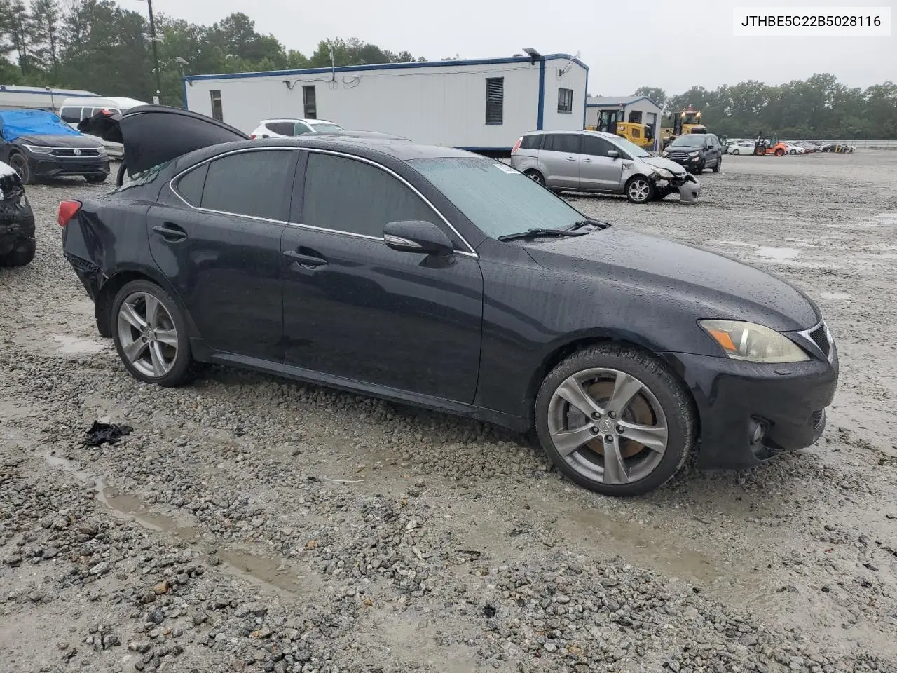 2011 Lexus Is 350 VIN: JTHBE5C22B5028116 Lot: 58629695