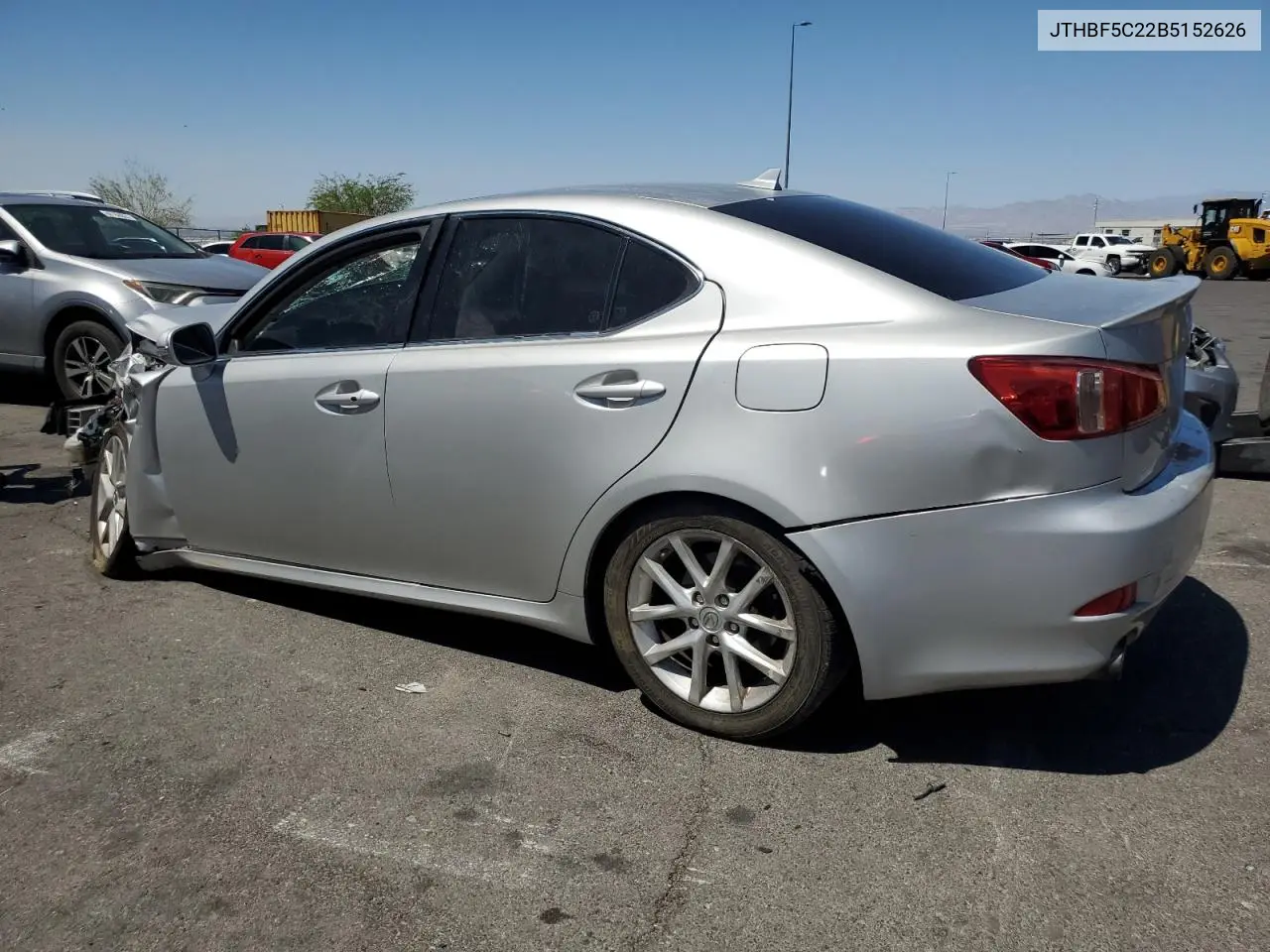 2011 Lexus Is 250 VIN: JTHBF5C22B5152626 Lot: 60468225