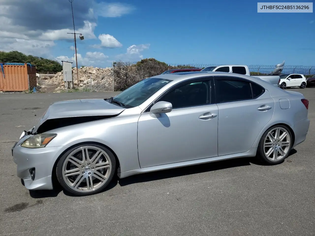 2011 Lexus Is 250 VIN: JTHBF5C24B5136296 Lot: 60577385