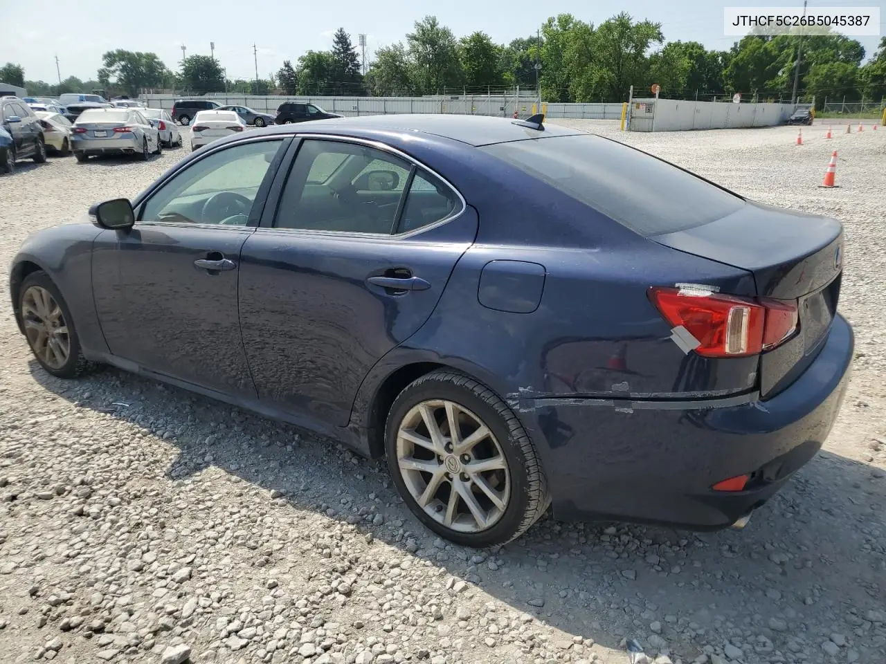 2011 Lexus Is 250 VIN: JTHCF5C26B5045387 Lot: 61343545