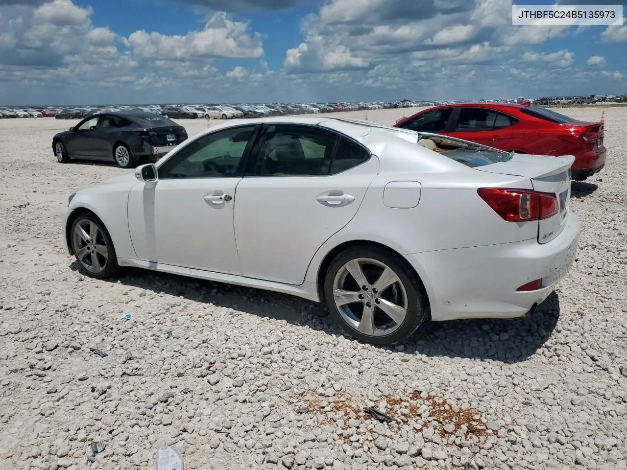 2011 Lexus Is 250 VIN: JTHBF5C24B5135973 Lot: 61450785