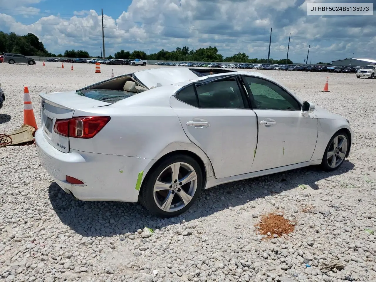 2011 Lexus Is 250 VIN: JTHBF5C24B5135973 Lot: 61450785
