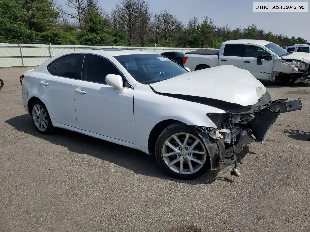 2011 Lexus Is 250 VIN: JTHCF5C24B5046196 Lot: 61493925