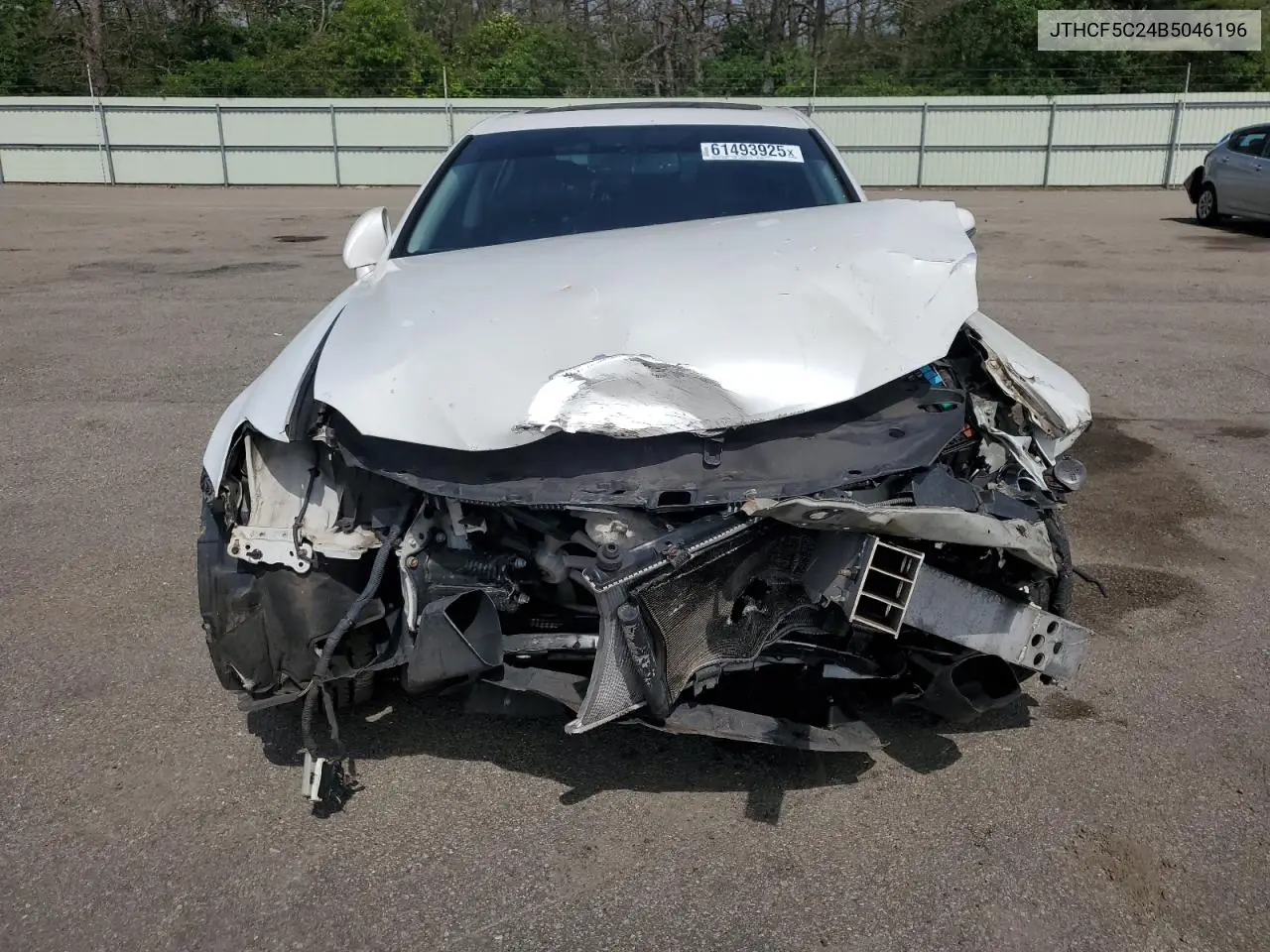 2011 Lexus Is 250 VIN: JTHCF5C24B5046196 Lot: 61493925