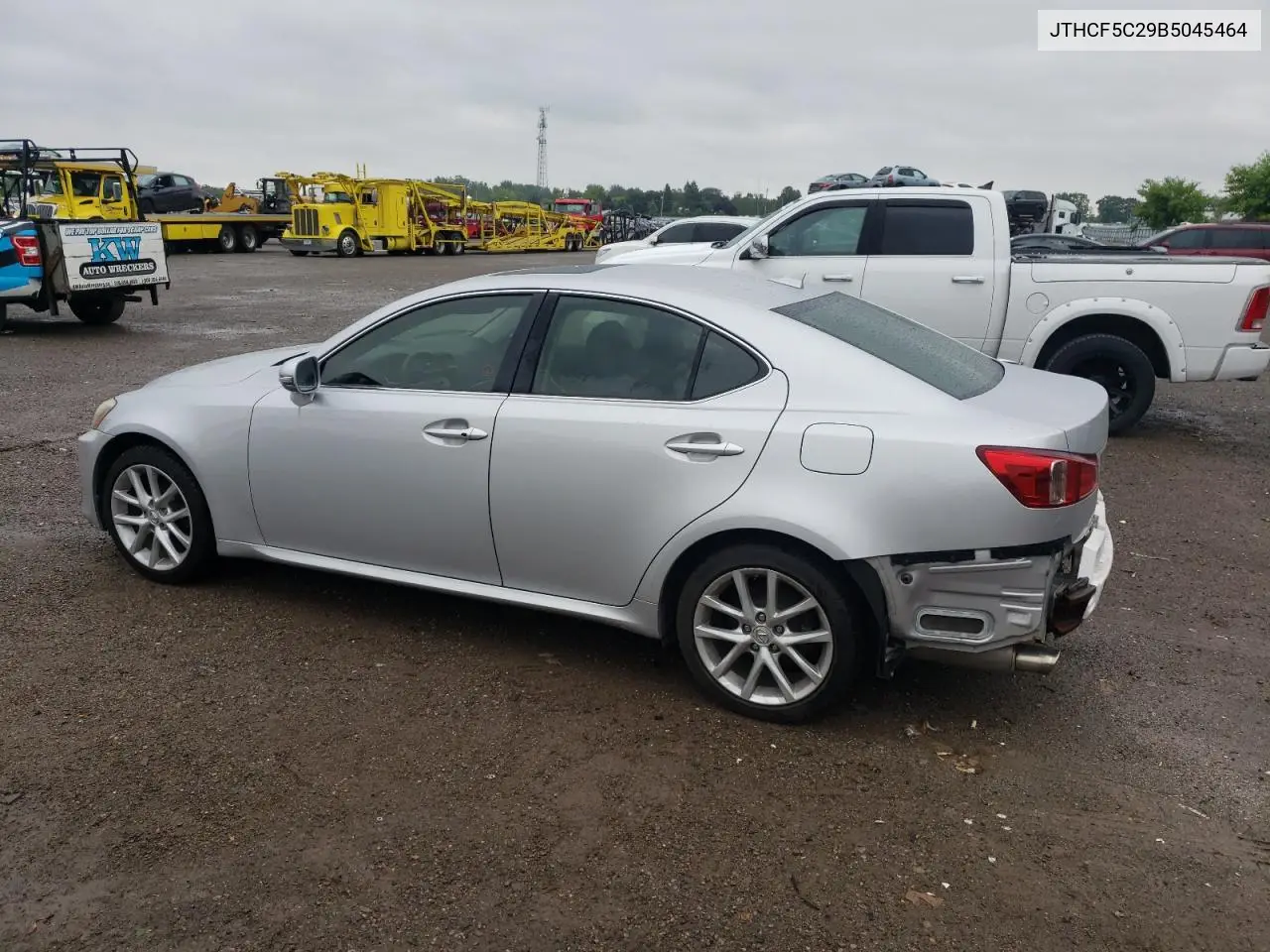 2011 Lexus Is 250 VIN: JTHCF5C29B5045464 Lot: 61548185