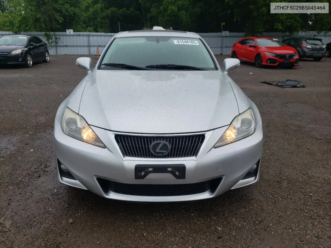 2011 Lexus Is 250 VIN: JTHCF5C29B5045464 Lot: 61548185