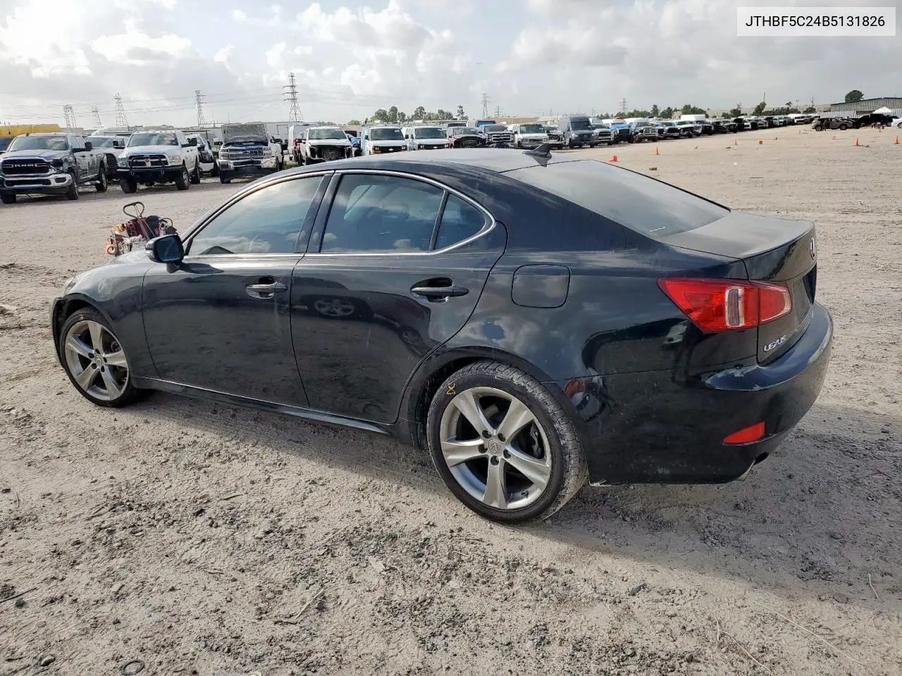 2011 Lexus Is 250 VIN: JTHBF5C24B5131826 Lot: 61598845