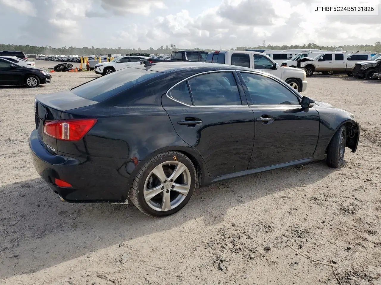 2011 Lexus Is 250 VIN: JTHBF5C24B5131826 Lot: 61598845