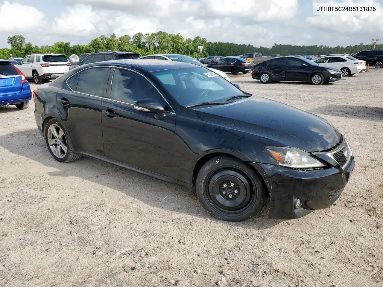 2011 Lexus Is 250 VIN: JTHBF5C24B5131826 Lot: 61598845