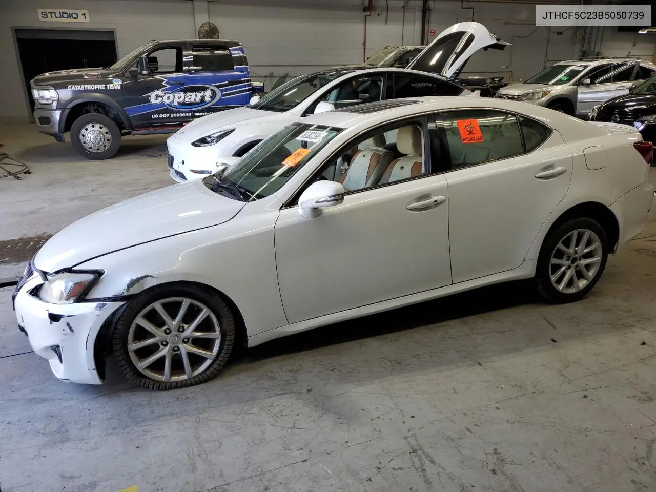 2011 Lexus Is 250 VIN: JTHCF5C23B5050739 Lot: 62362395