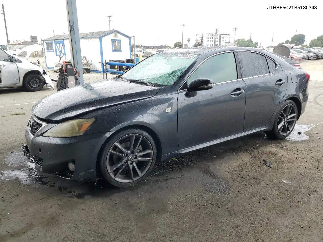 2011 Lexus Is 250 VIN: JTHBF5C21B5130343 Lot: 62505725