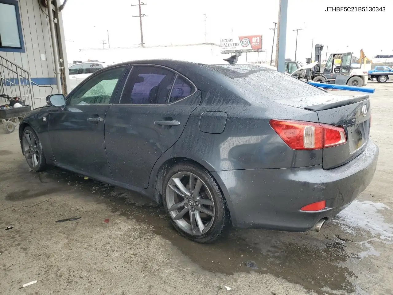 2011 Lexus Is 250 VIN: JTHBF5C21B5130343 Lot: 62505725