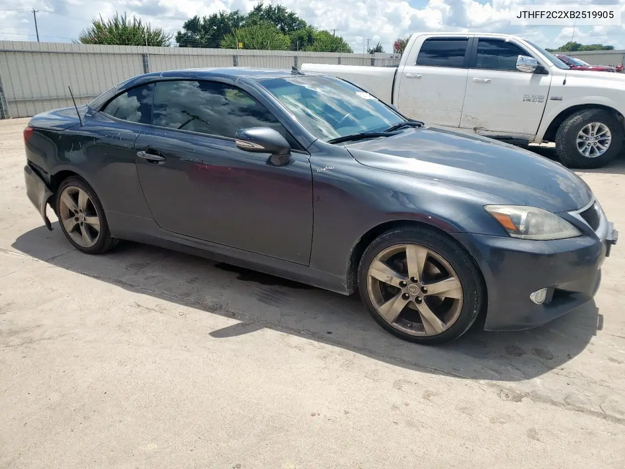 2011 Lexus Is 250 VIN: JTHFF2C2XB2519905 Lot: 62572845