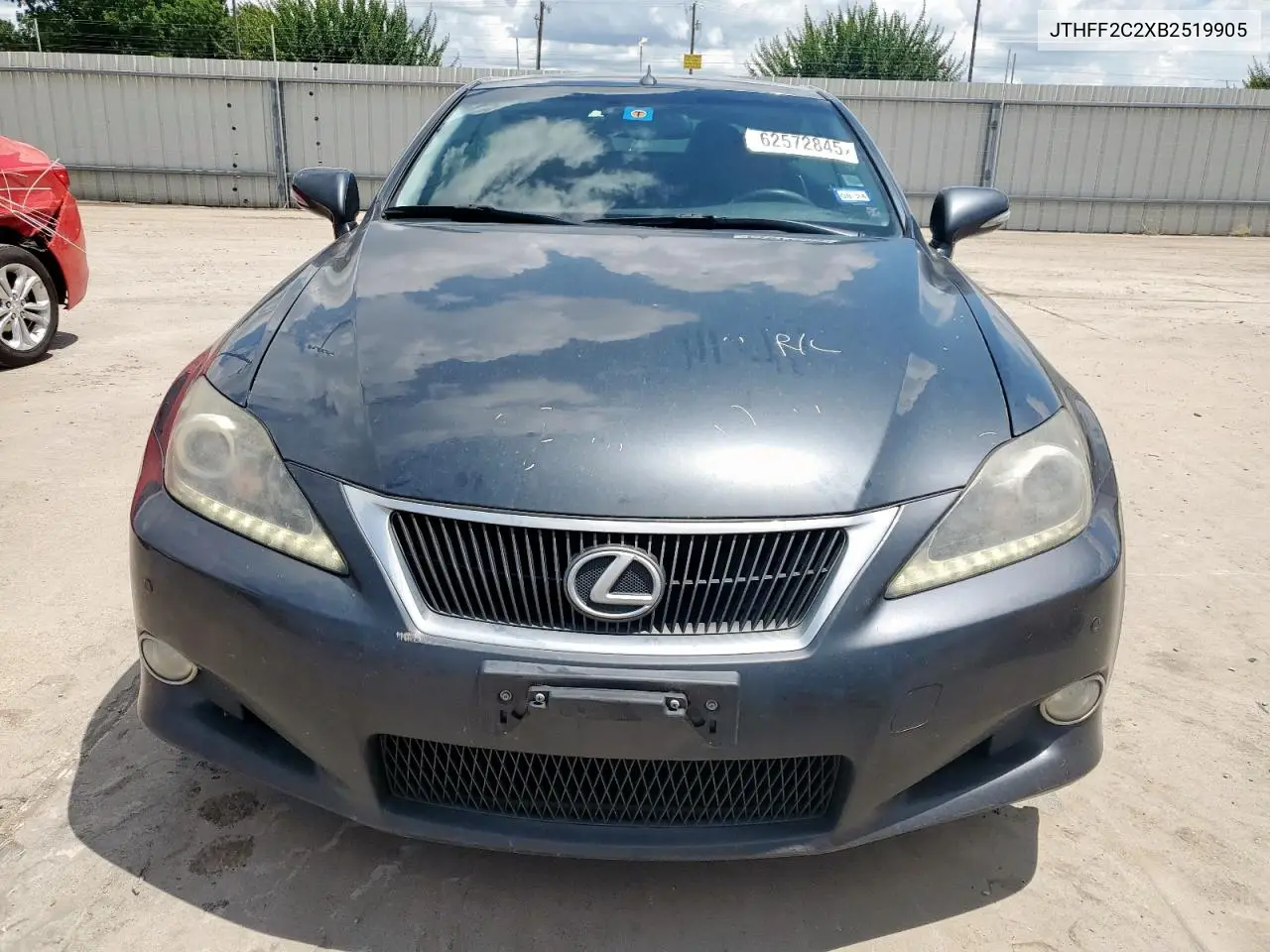 2011 Lexus Is 250 VIN: JTHFF2C2XB2519905 Lot: 62572845