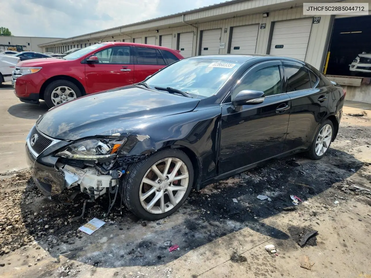 2011 Lexus Is 250 VIN: JTHCF5C28B5044712 Lot: 62860335