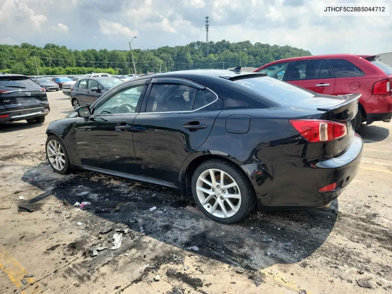 2011 Lexus Is 250 VIN: JTHCF5C28B5044712 Lot: 62860335
