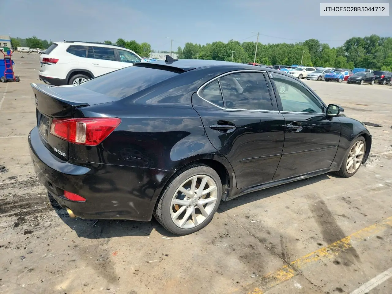 2011 Lexus Is 250 VIN: JTHCF5C28B5044712 Lot: 62860335