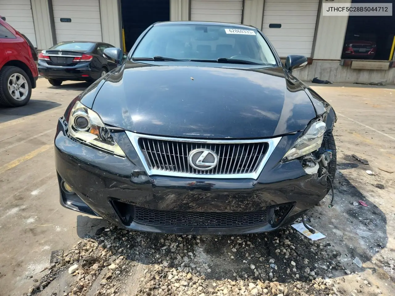 2011 Lexus Is 250 VIN: JTHCF5C28B5044712 Lot: 62860335