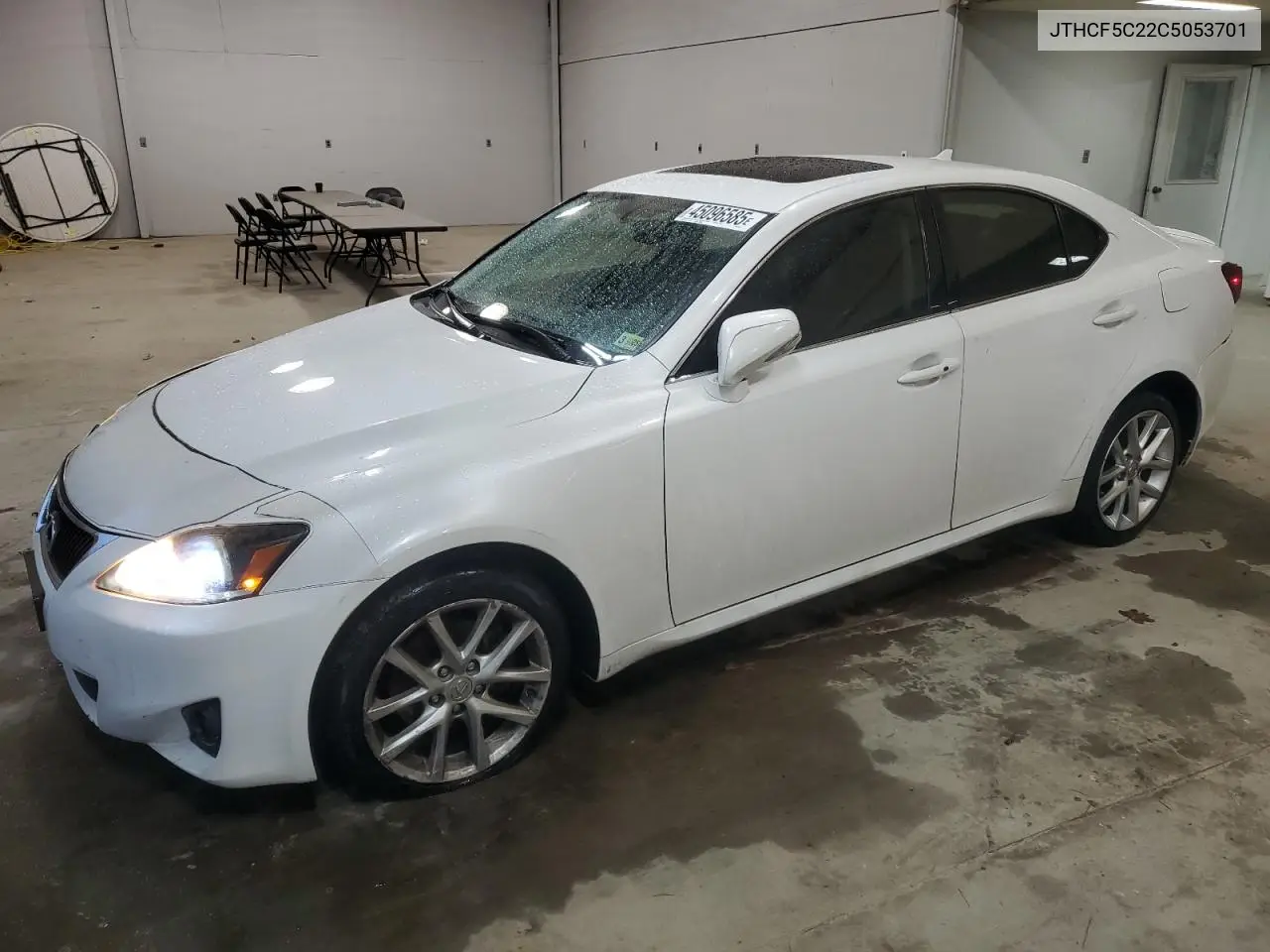 2012 Lexus Is 250 VIN: JTHCF5C22C5053701 Lot: 45096585