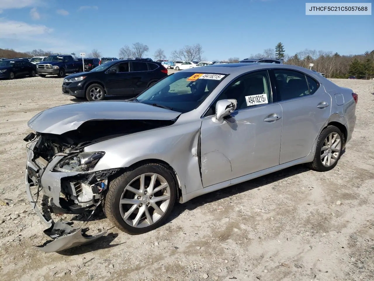 2012 Lexus Is 250 VIN: JTHCF5C21C5057688 Lot: 49418215