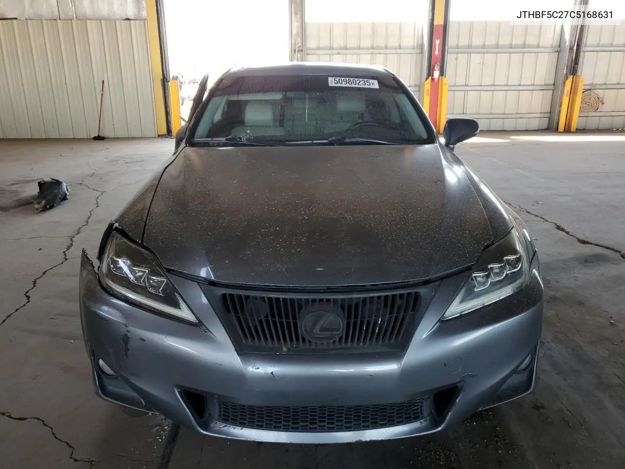 2012 Lexus Is 250 VIN: JTHBF5C27C5168631 Lot: 50980235