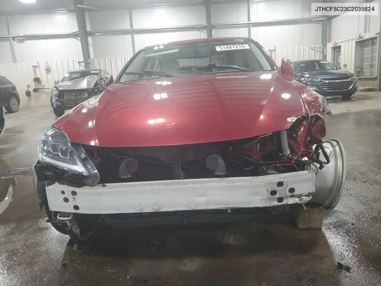 2012 Lexus Is 250 VIN: JTHCF5C23C2035824 Lot: 51487215