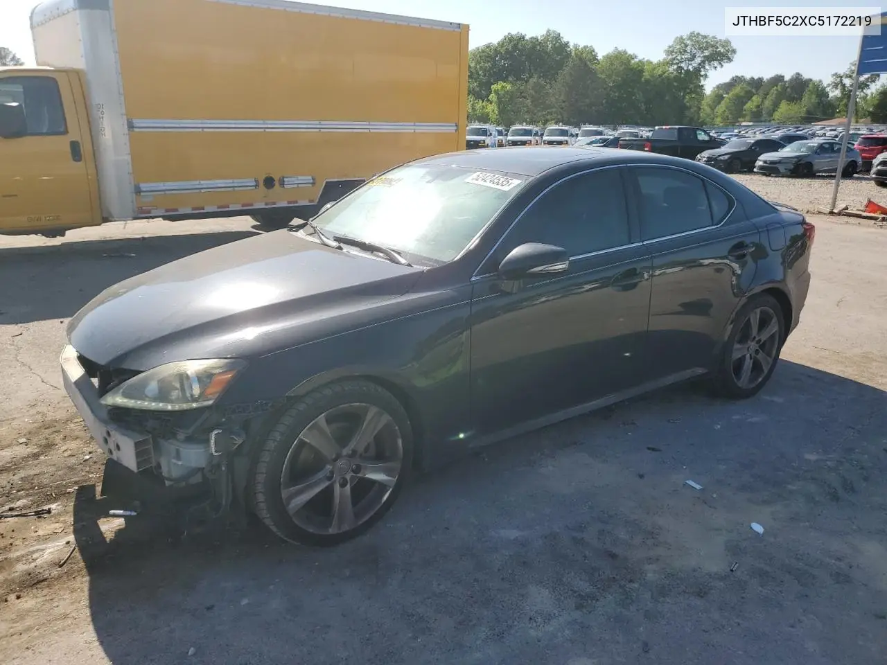 2012 Lexus Is 250 VIN: JTHBF5C2XC5172219 Lot: 52424535