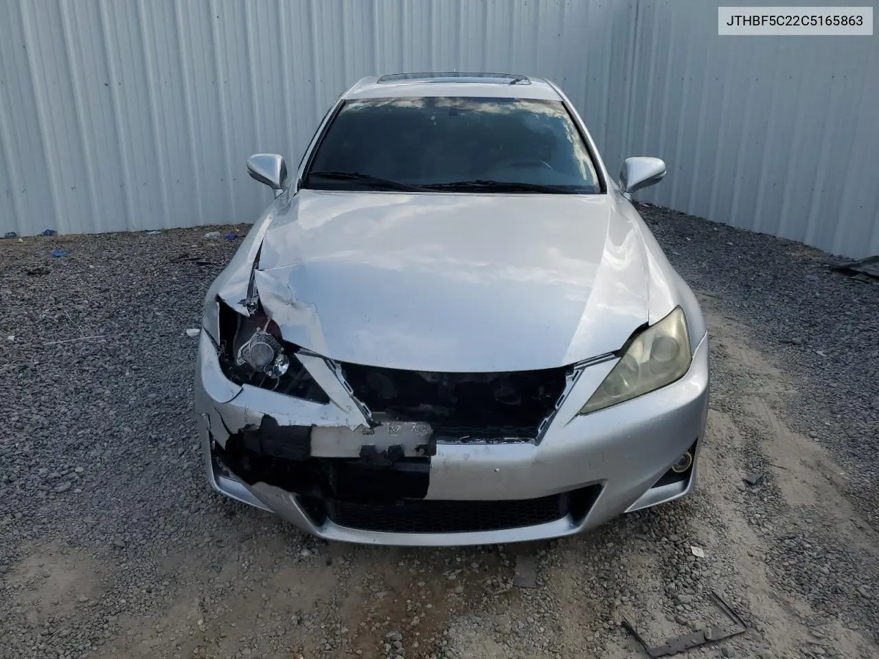 2012 Lexus Is 250 VIN: JTHBF5C22C5165863 Lot: 52546885