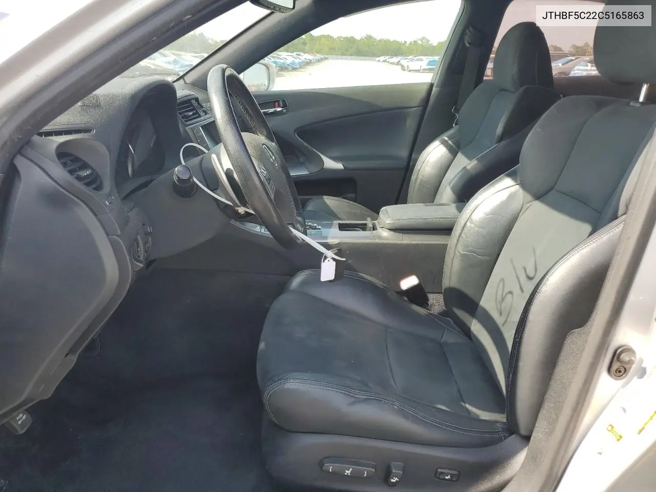 2012 Lexus Is 250 VIN: JTHBF5C22C5165863 Lot: 52546885